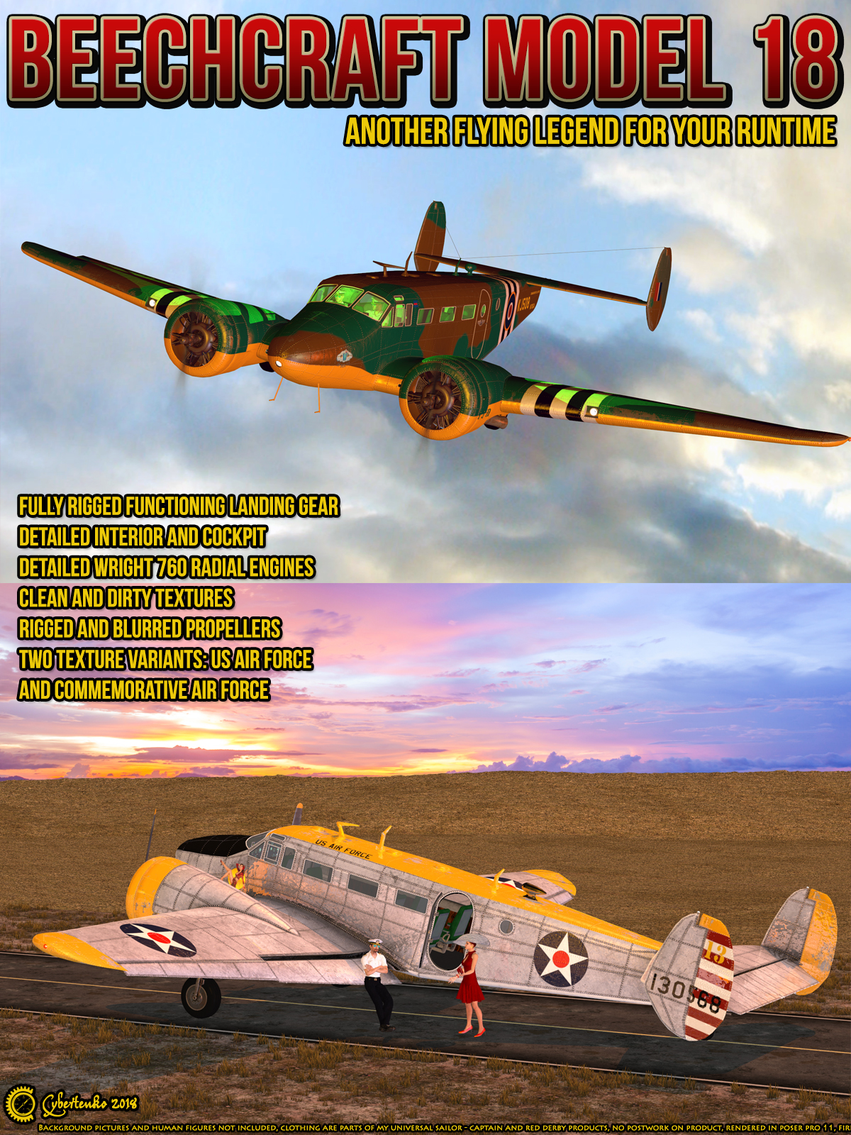 Beechcraft Model 18 by N/A
