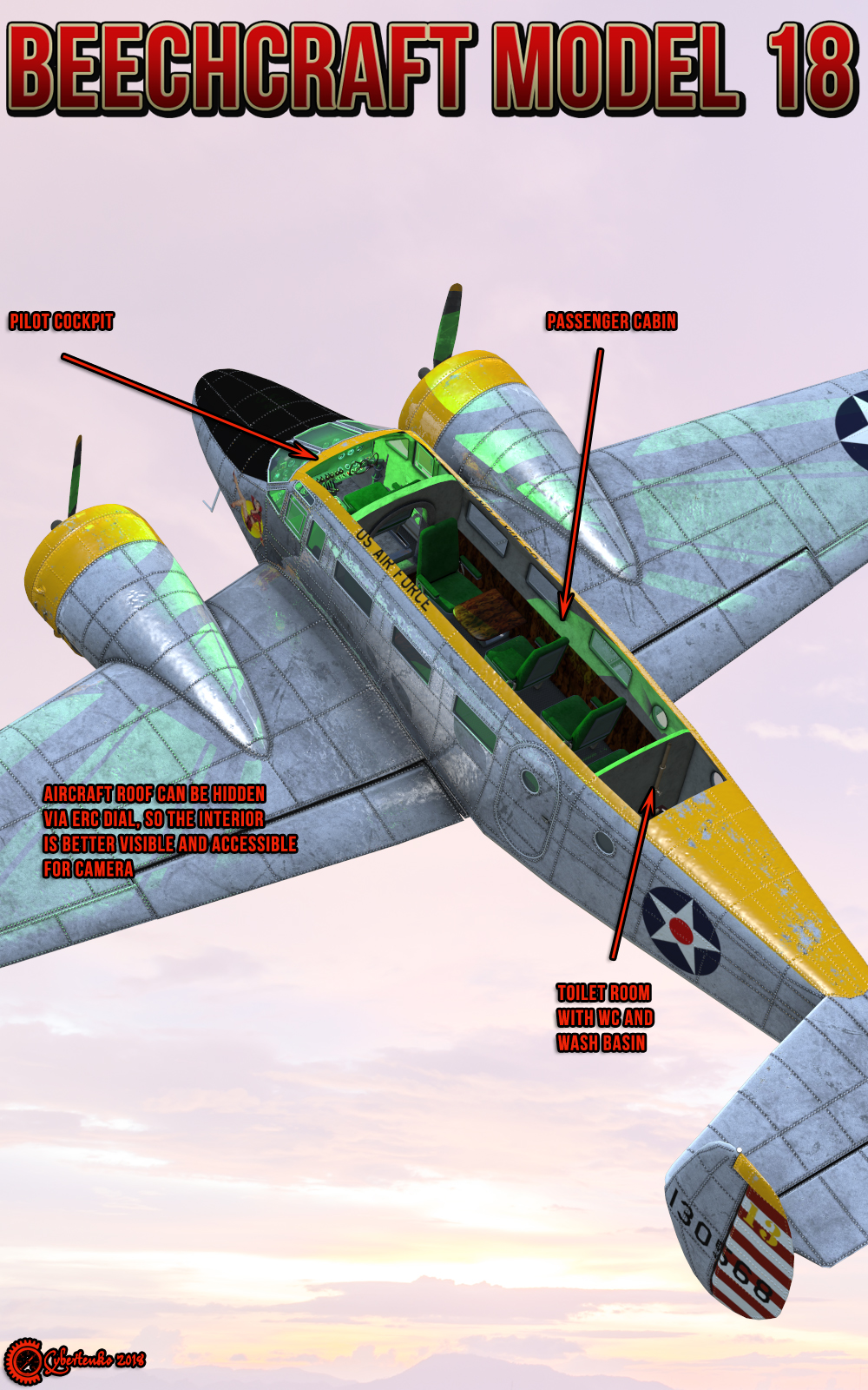 Beechcraft Model 18 by N/A