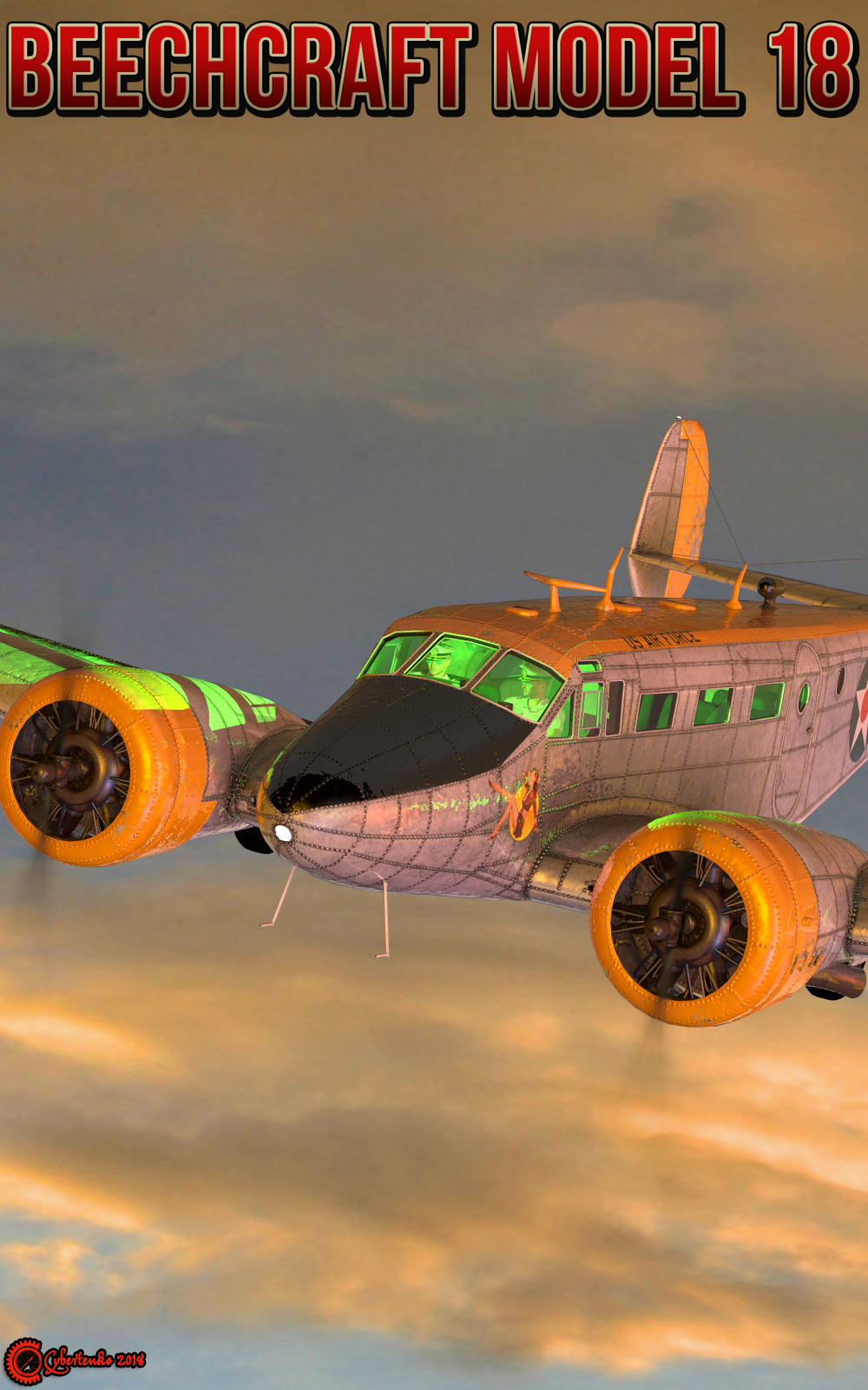 Beechcraft Model 18 by N/A