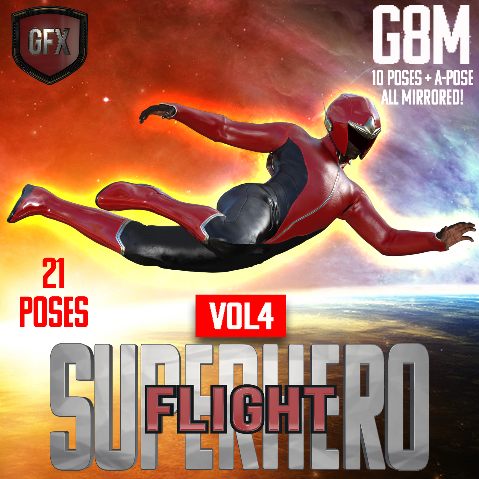 SuperHero Flight for G8M Volume 4 by N/A