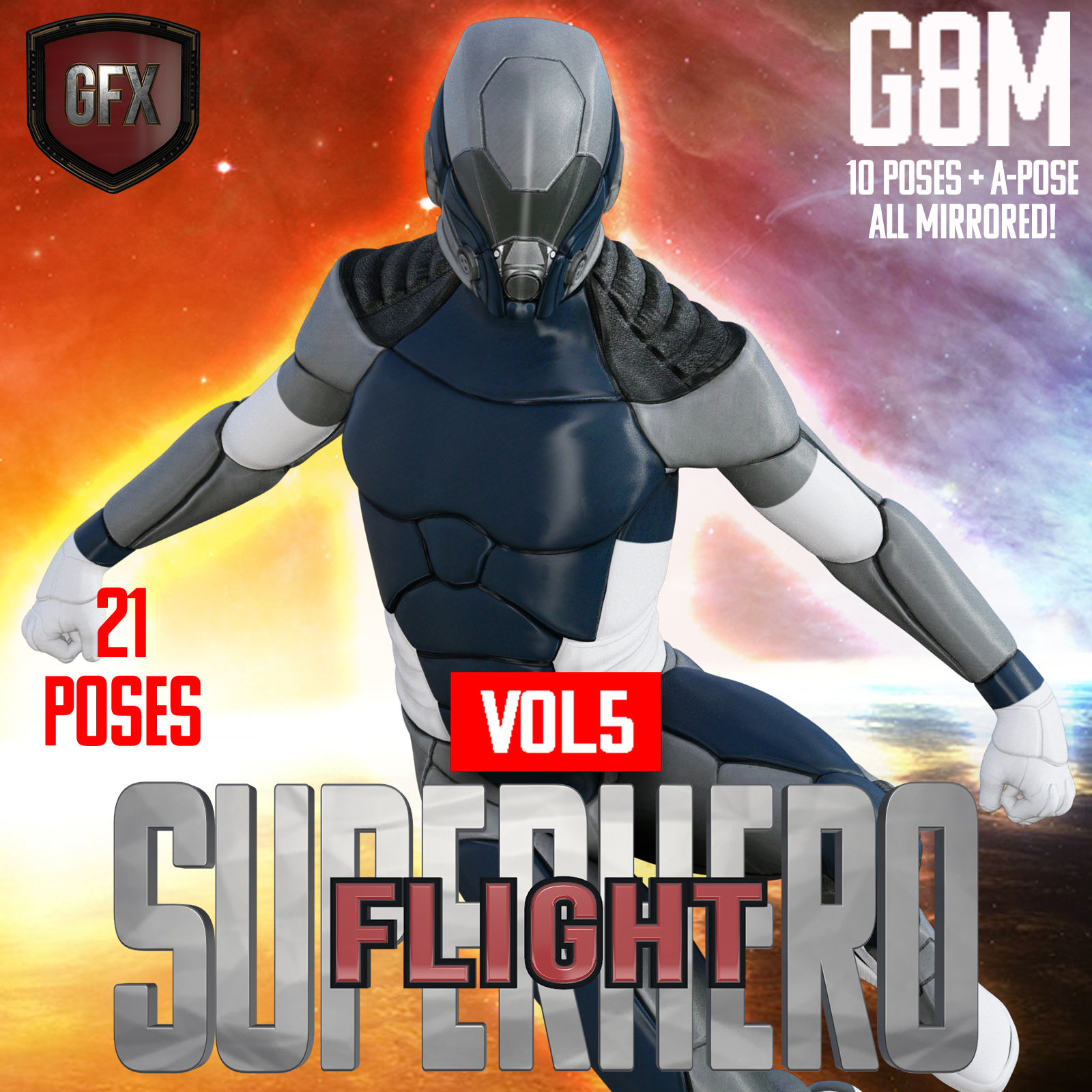 SuperHero Flight for G8M Volume 5 by N/A