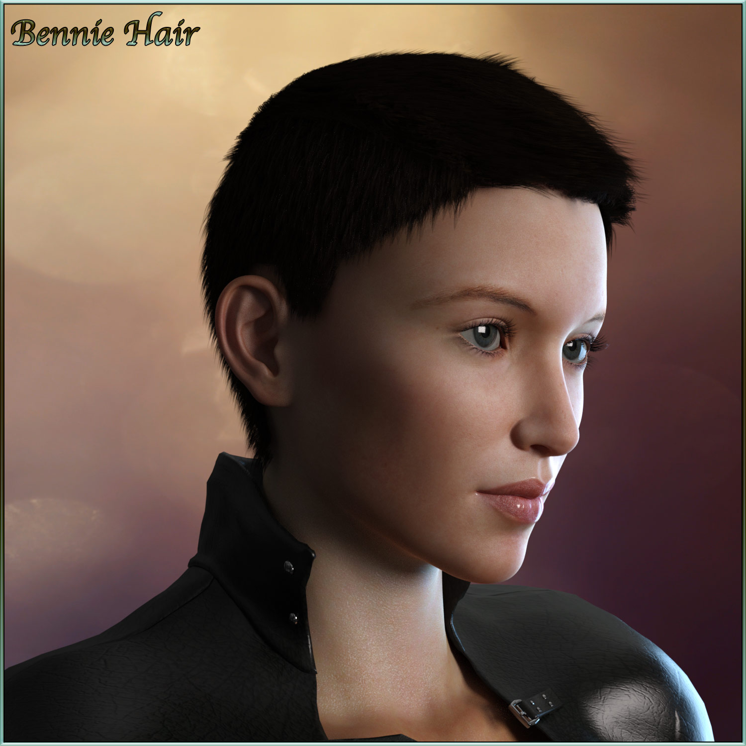 Bennie Hair For G3/G8 Daz by N/A