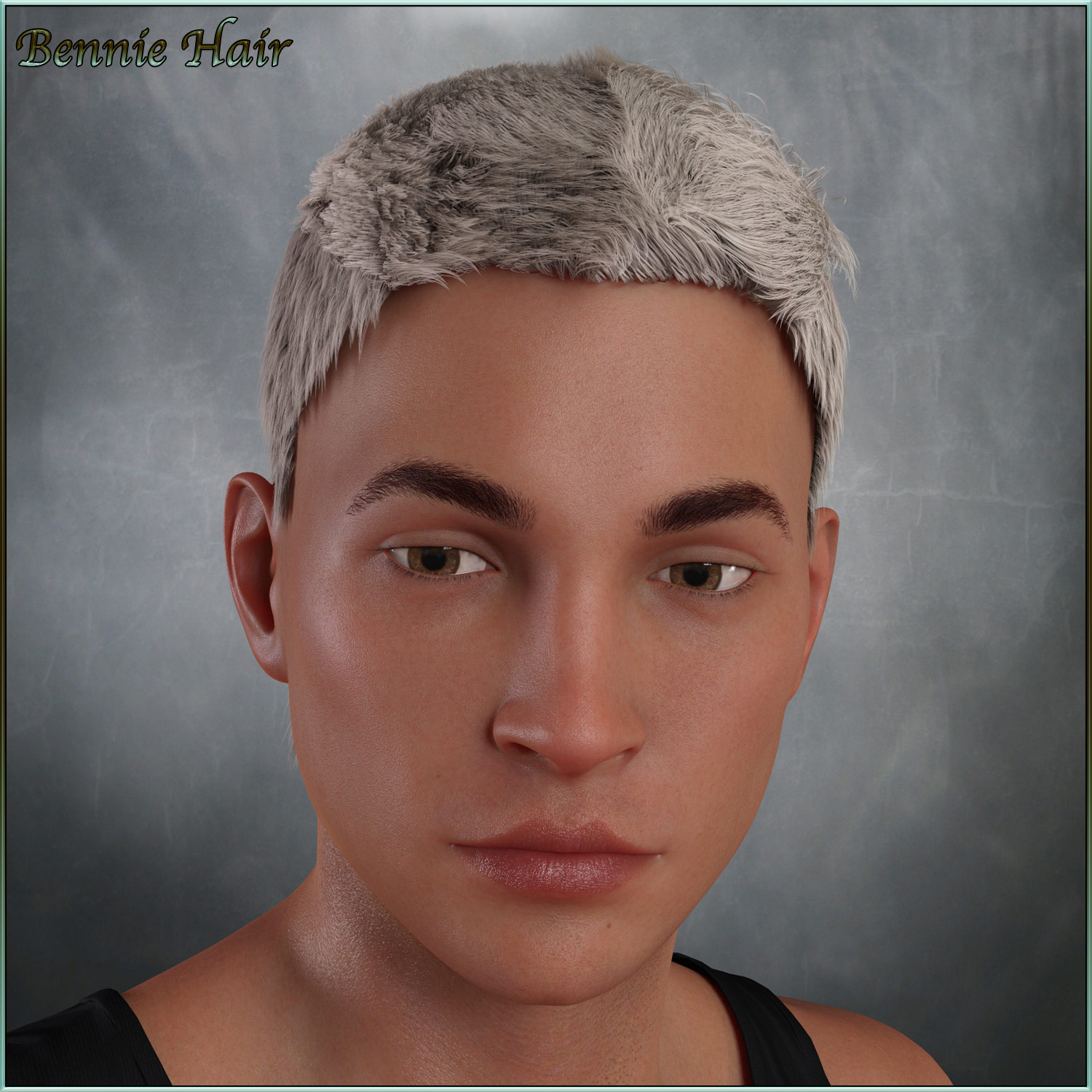 Bennie Hair For G3/G8 Daz by N/A