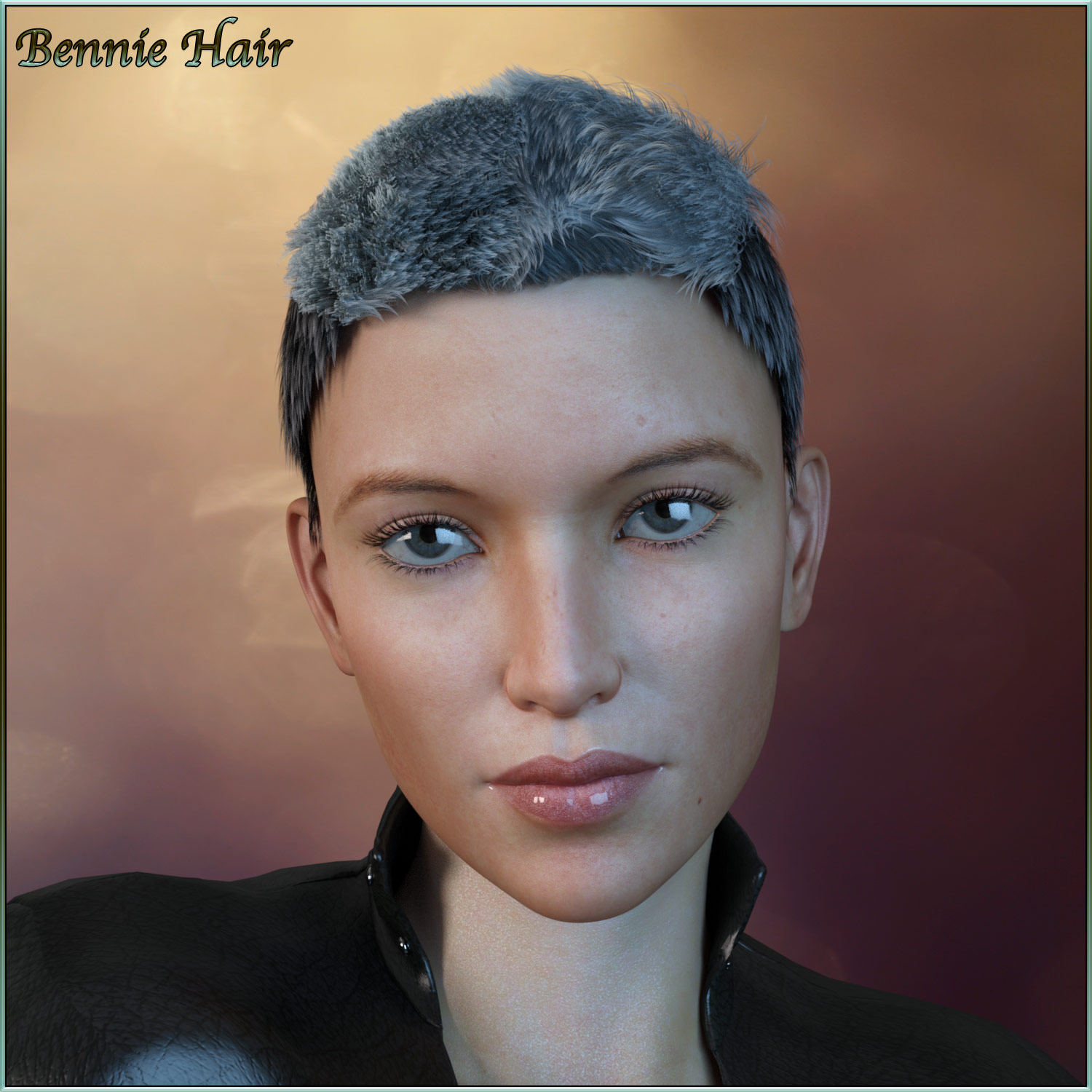 Bennie Hair For G3/G8 Daz by N/A
