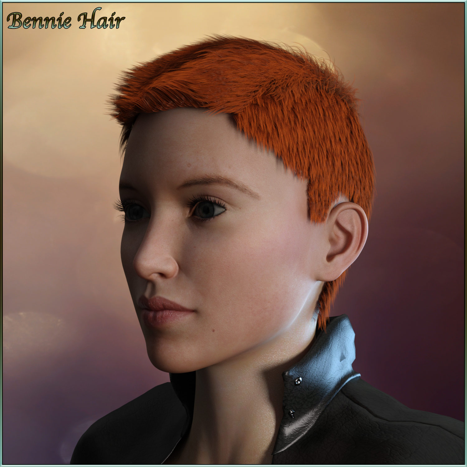 Bennie Hair For G3/G8 Daz by N/A