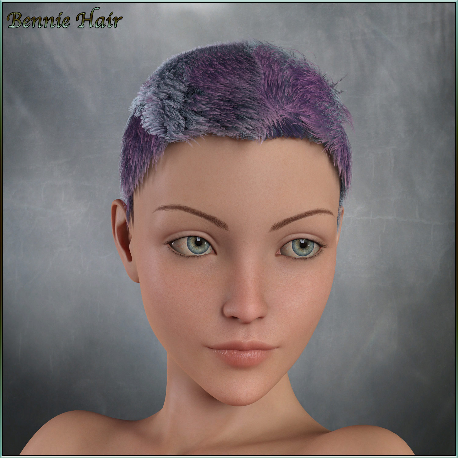 Bennie Hair For G3/G8 Daz by N/A