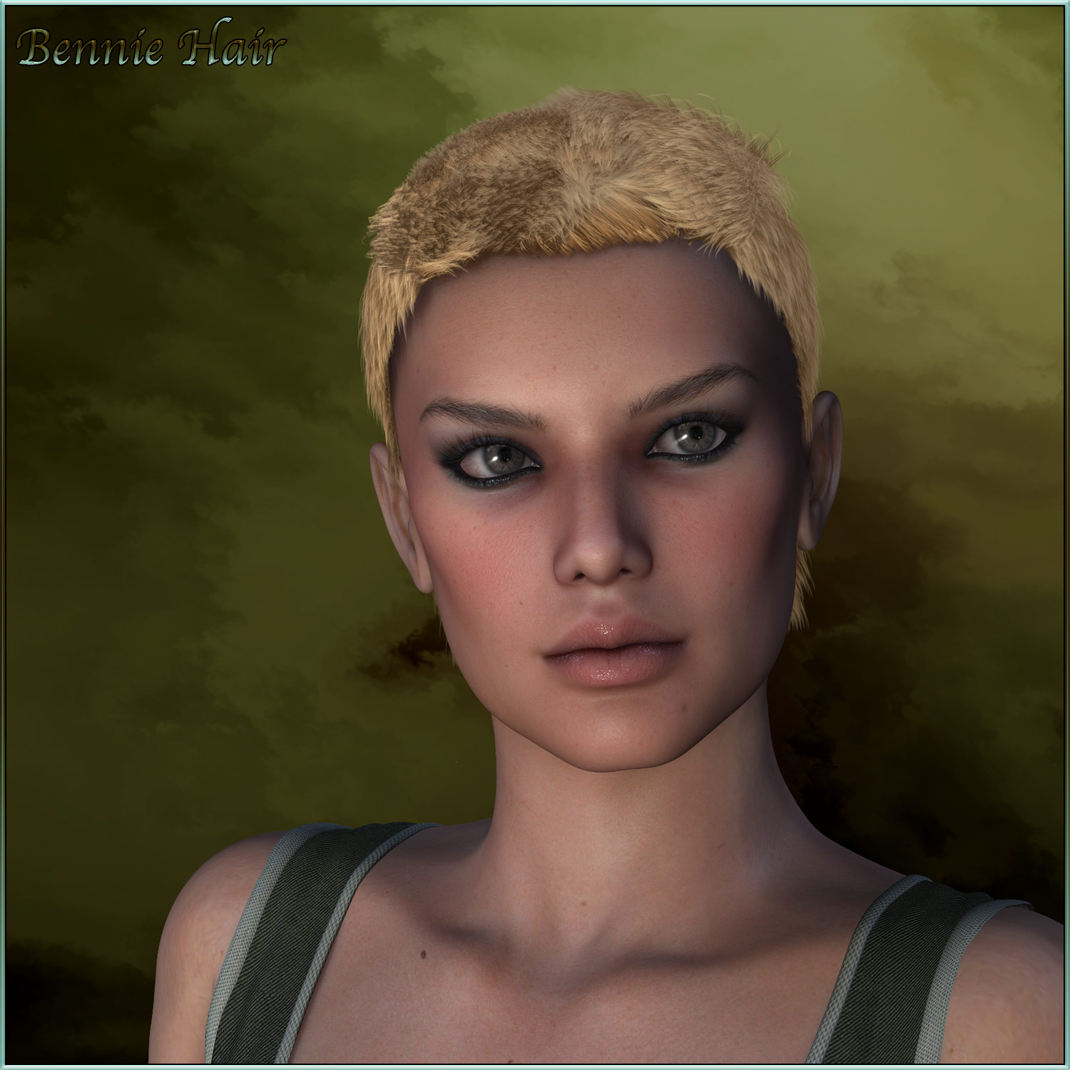 Bennie Hair for V4/M4 and La Femme - Poser by N/A