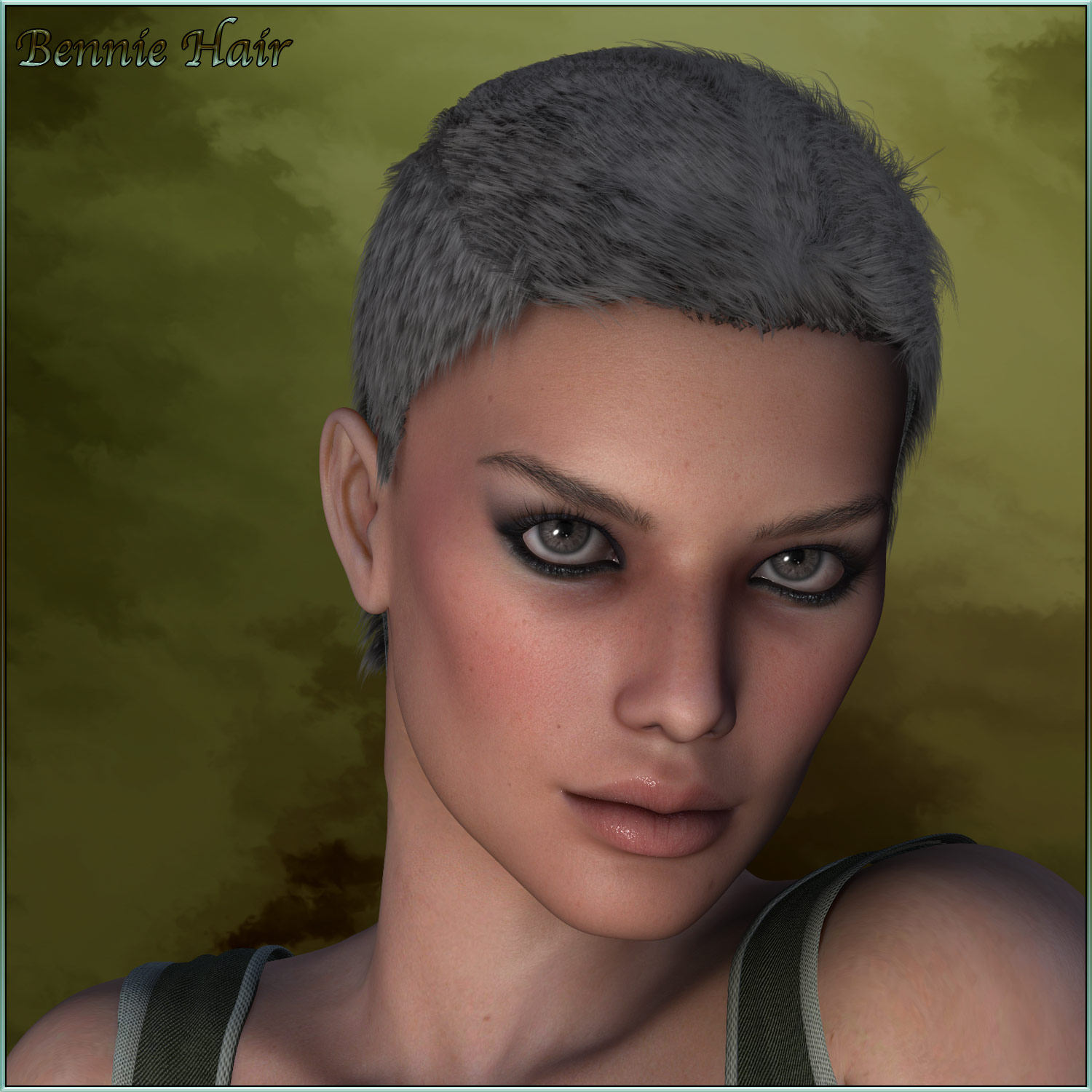 Bennie Hair for V4/M4 and La Femme - Poser by N/A
