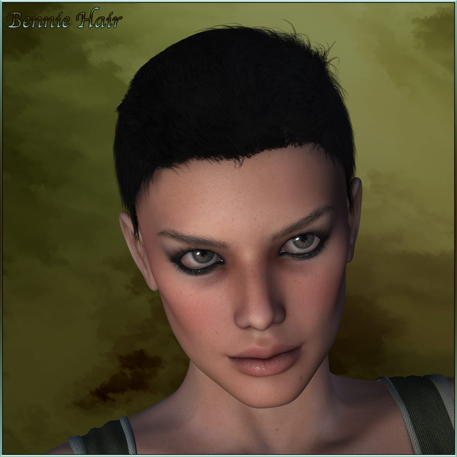Bennie Hair for V4/M4 and La Femme - Poser by N/A