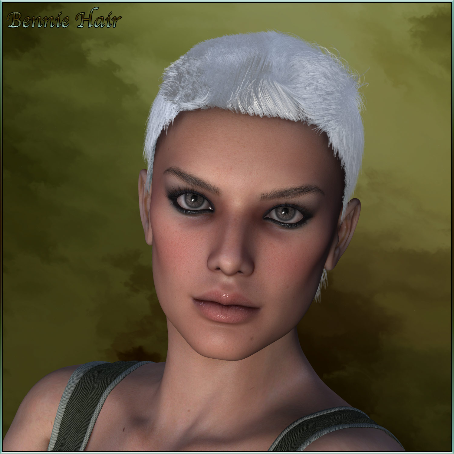 Bennie Hair for V4/M4 and La Femme - Poser by N/A