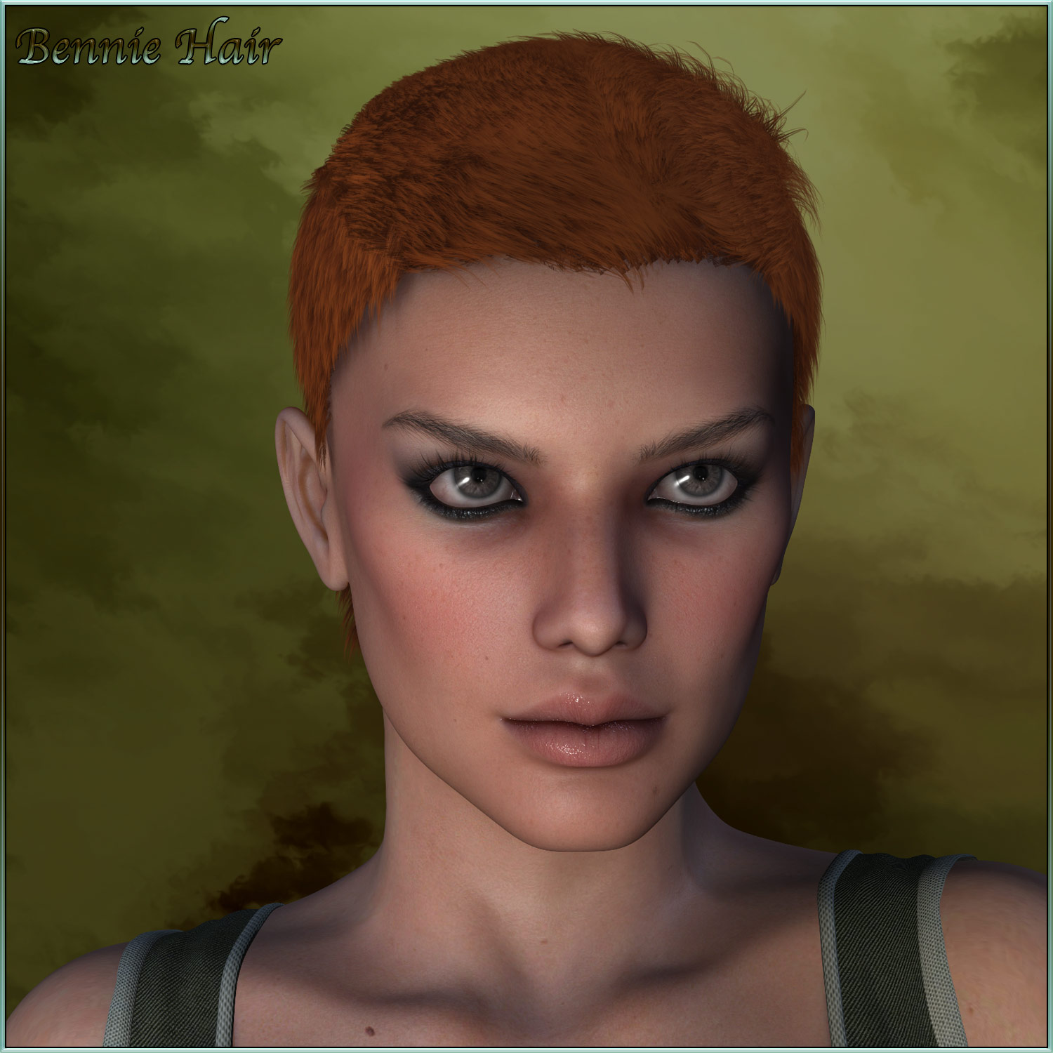 Bennie Hair for V4/M4 and La Femme - Poser by N/A