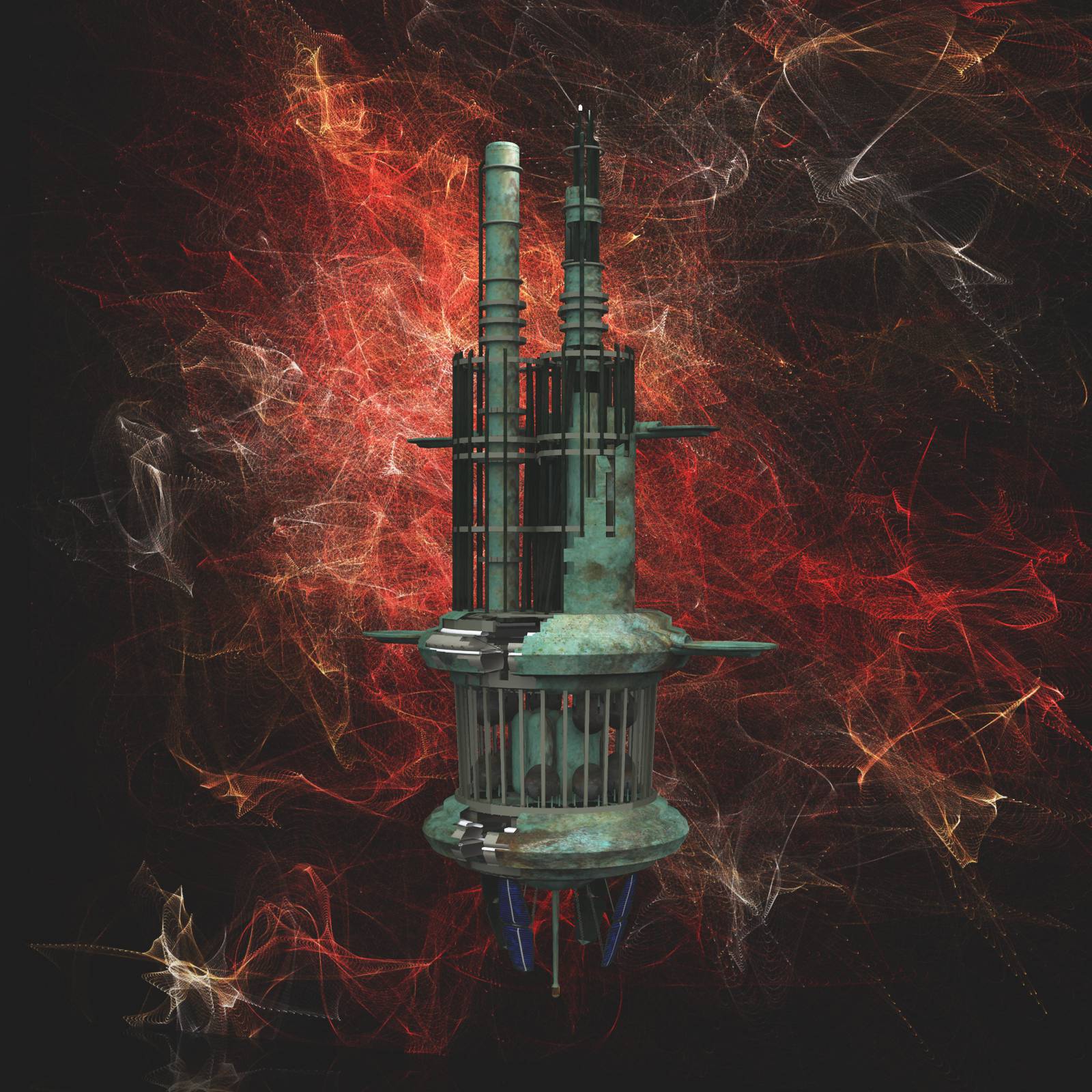 Derelict Space Station For Vue by N/A