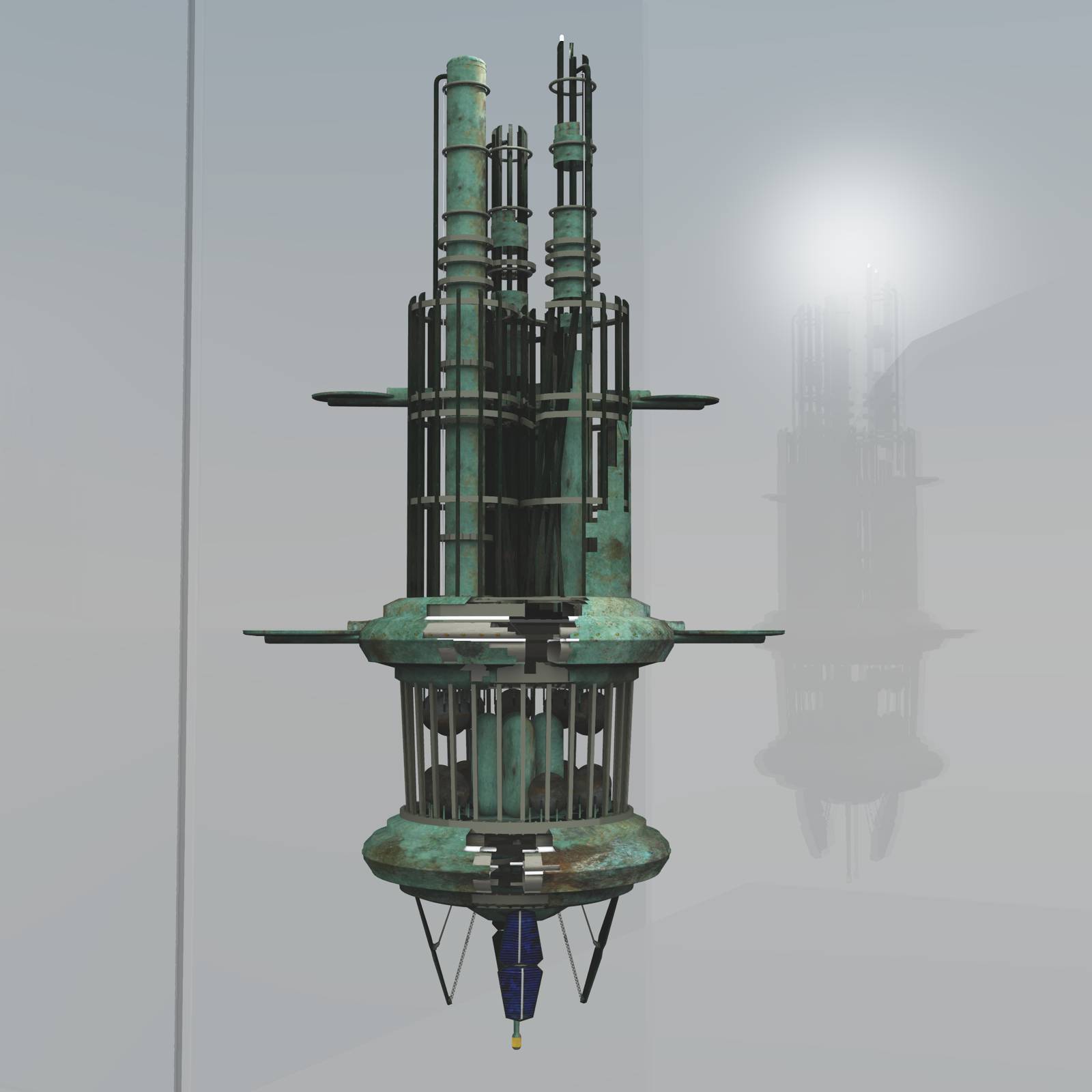 Derelict Space Station For Vue by N/A