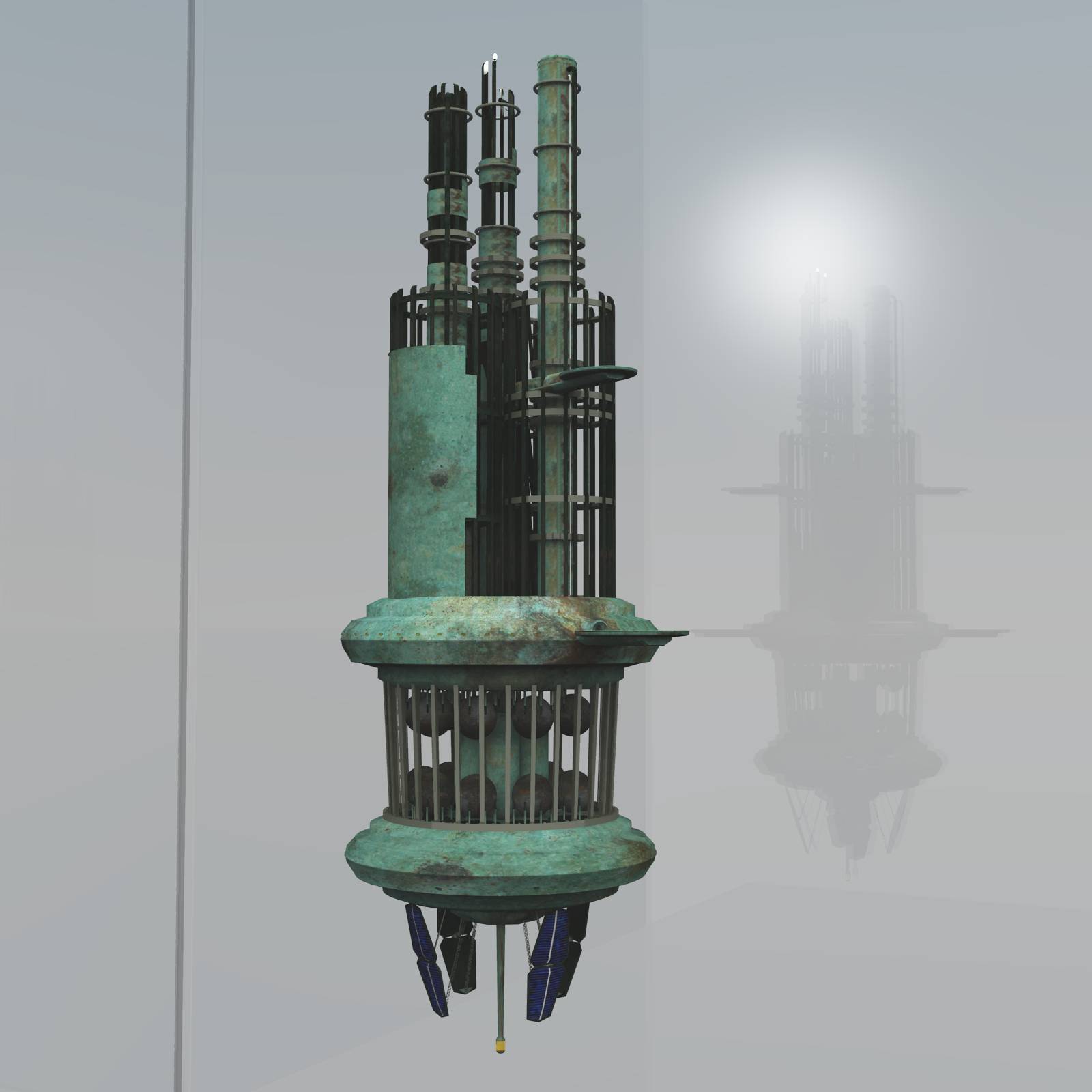 Derelict Space Station For Vue by N/A