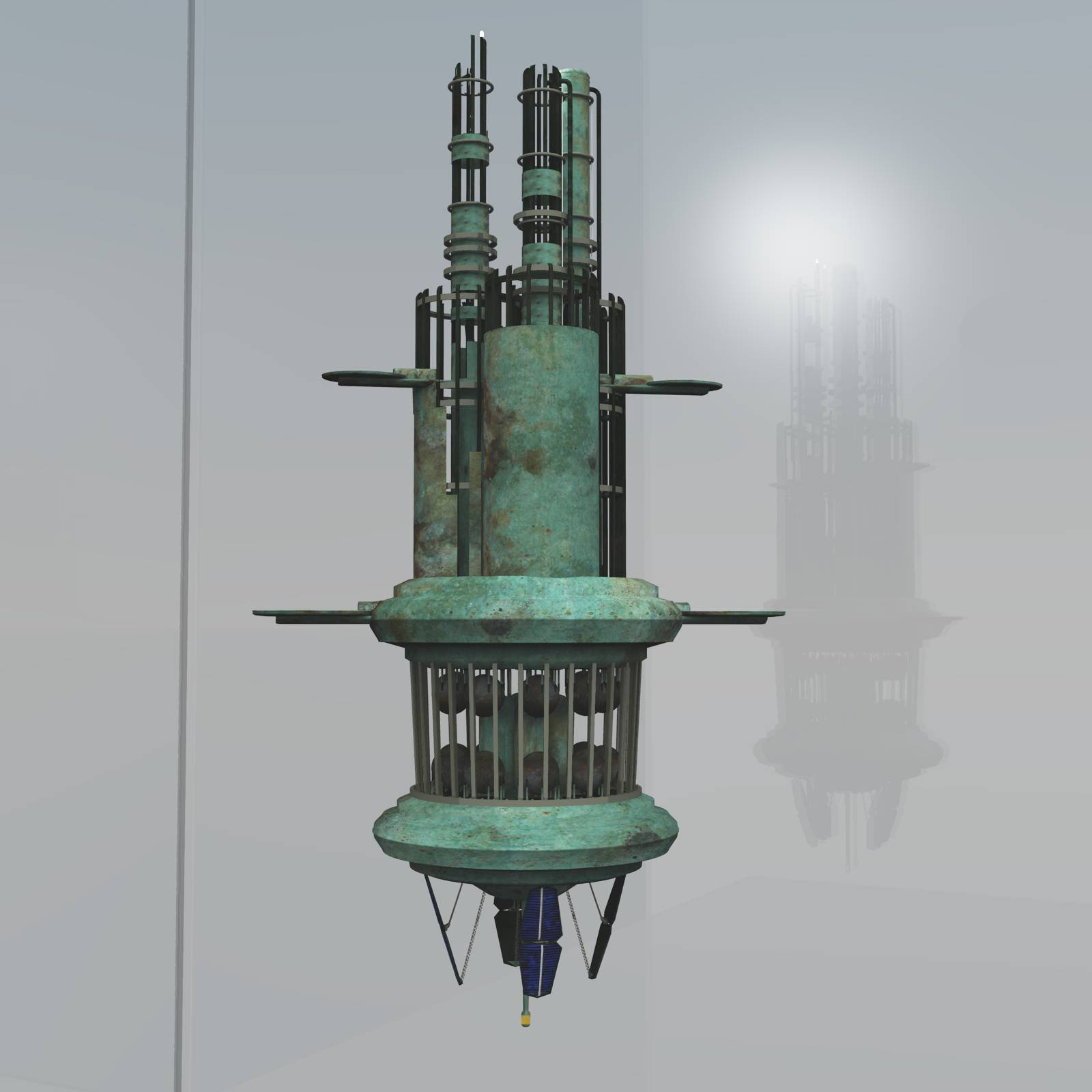 Derelict Space Station For Vue by N/A