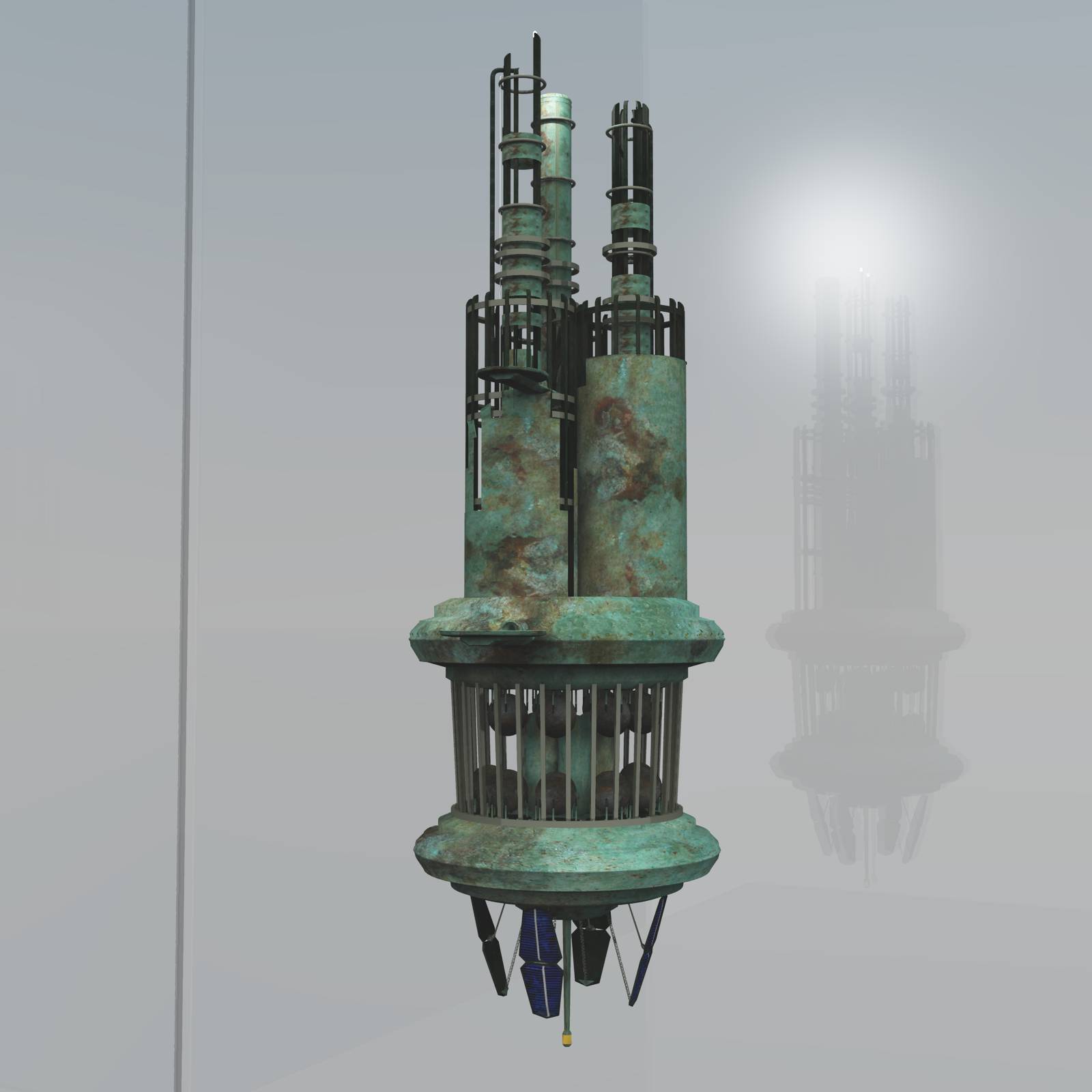 Derelict Space Station For Vue by N/A