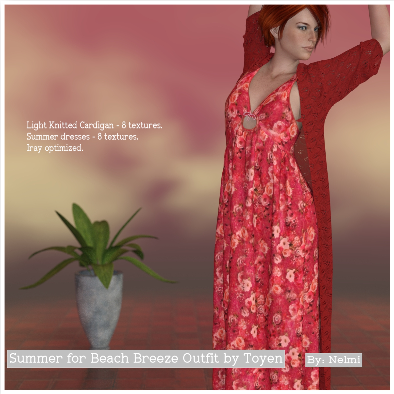 Summer for dForce Beach Breeze Outfit by N/A