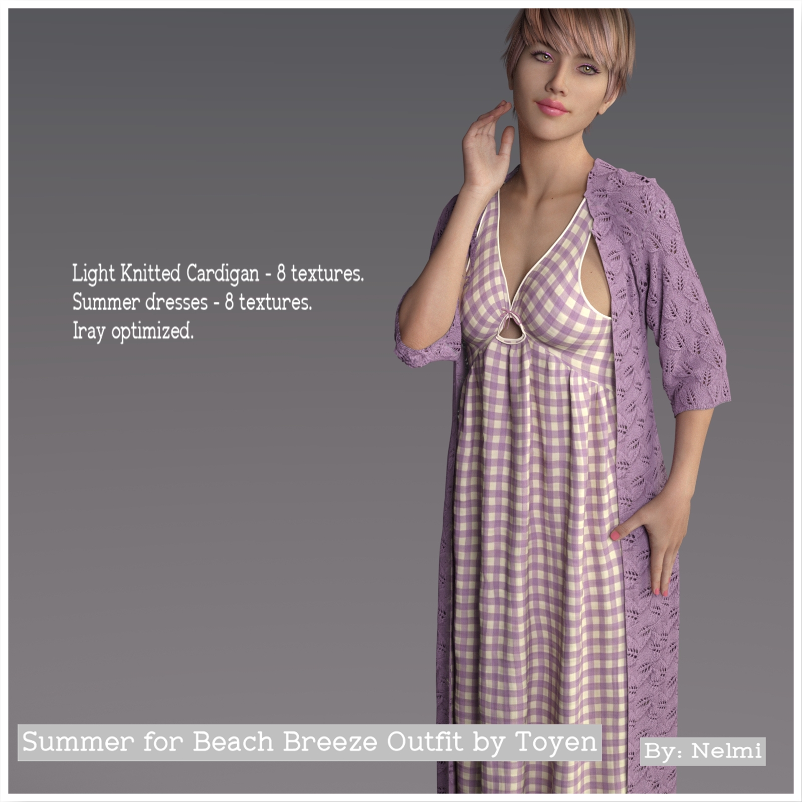 Summer for dForce Beach Breeze Outfit by N/A