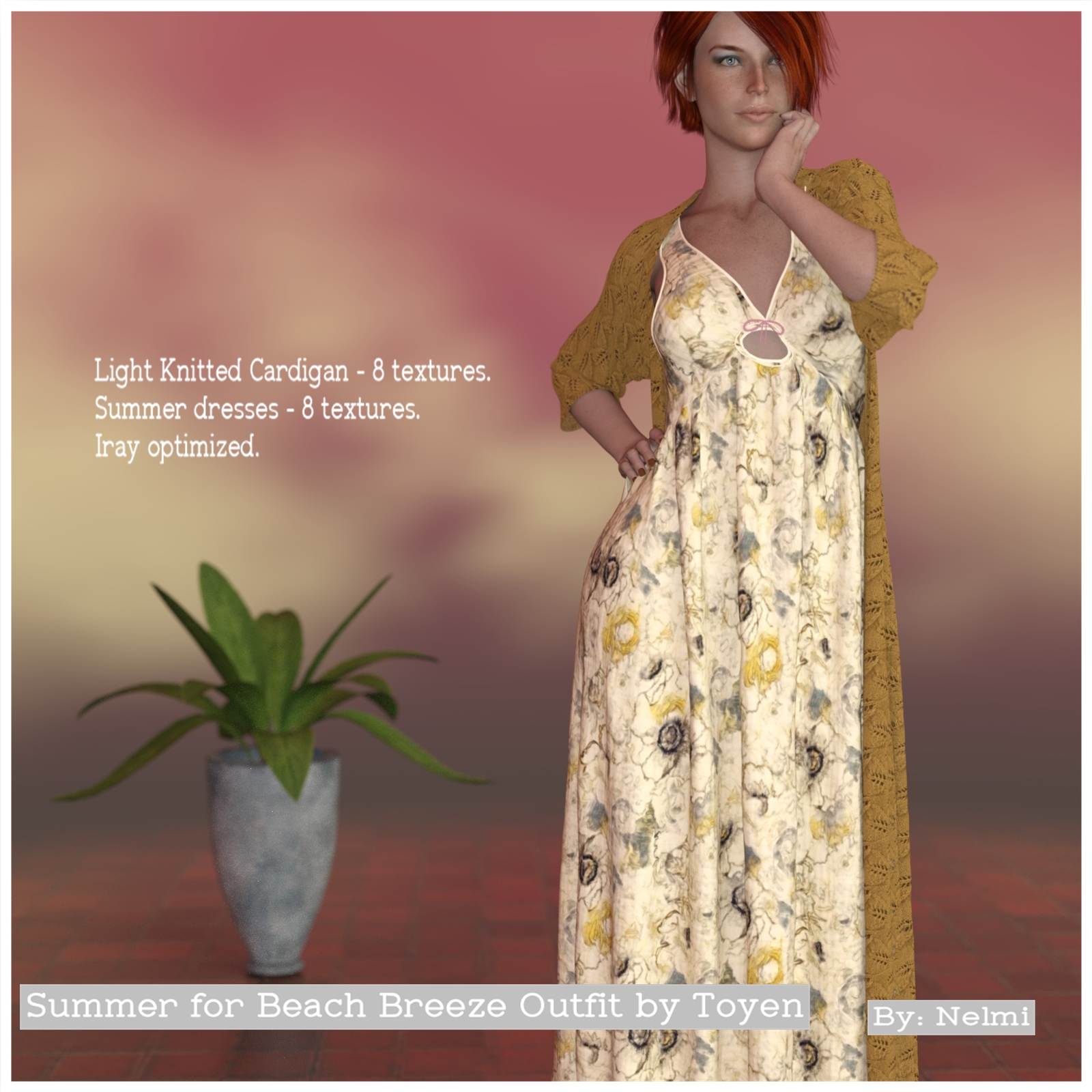 Summer for dForce Beach Breeze Outfit by N/A