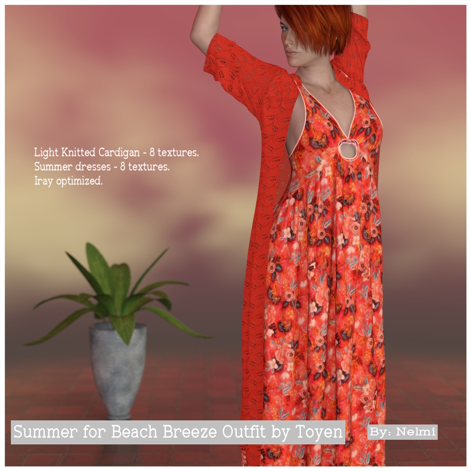 Summer for dForce Beach Breeze Outfit by N/A