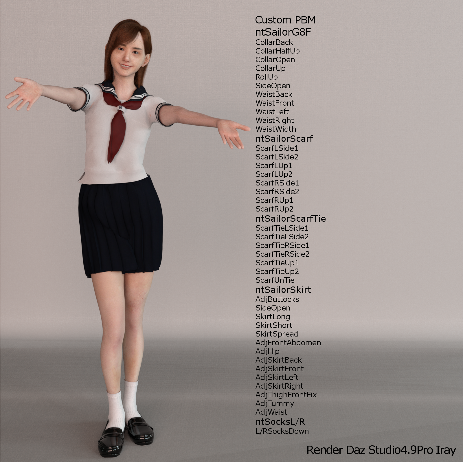 nt Sailor Outfit for G8F by N/A