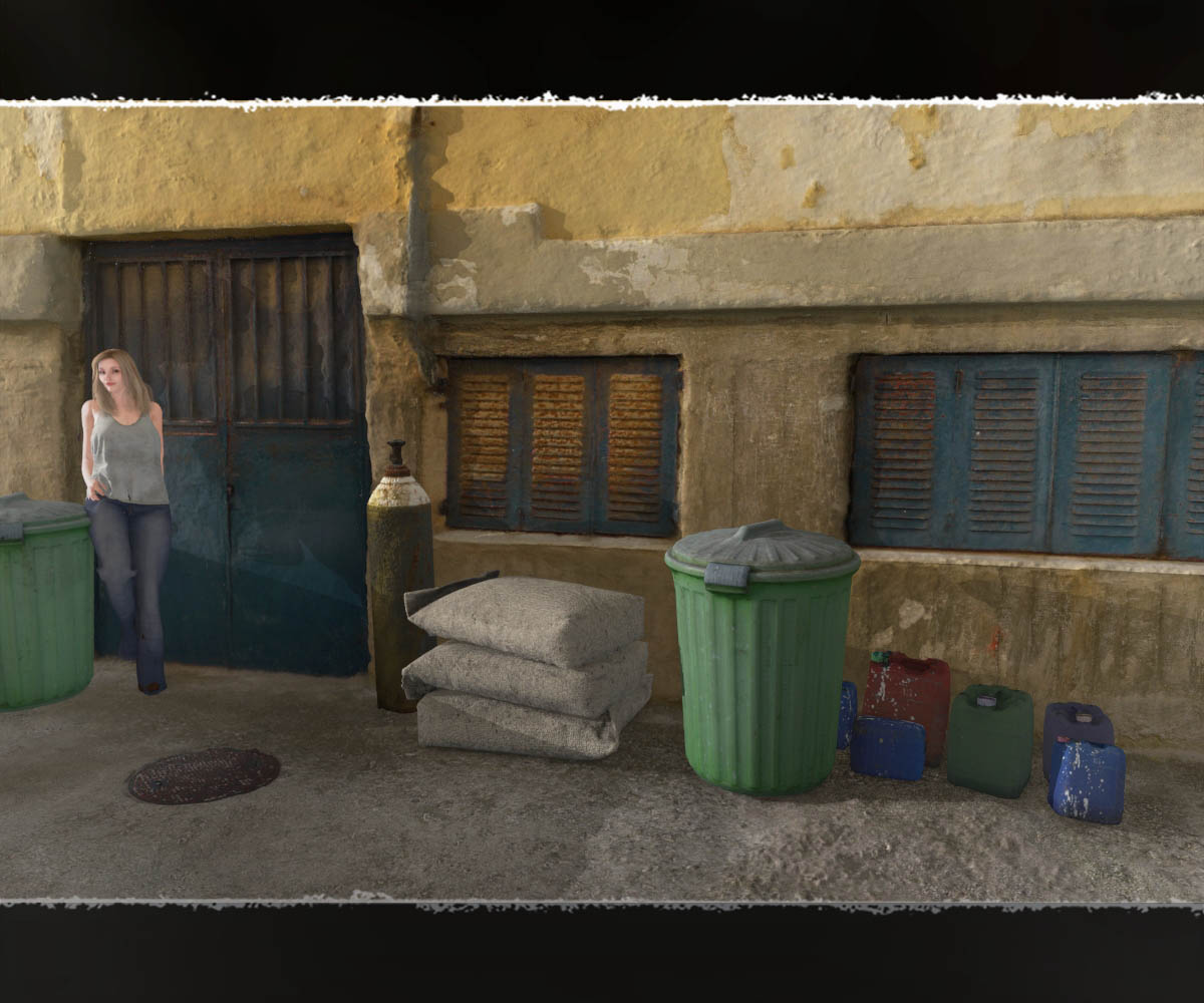 3D Stages: Industrial Front by N/A