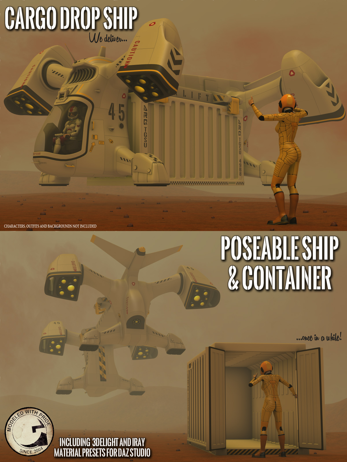Cargo Drop Ship by N/A