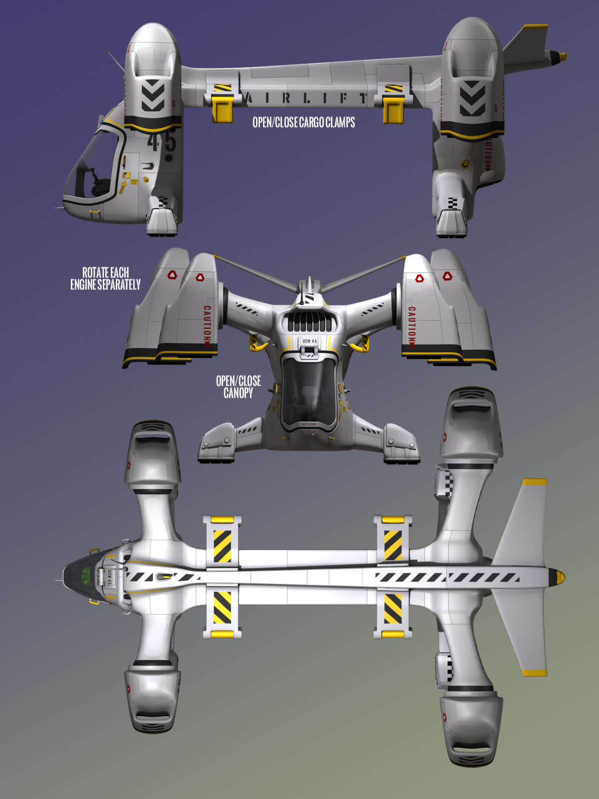 Cargo Drop Ship by N/A