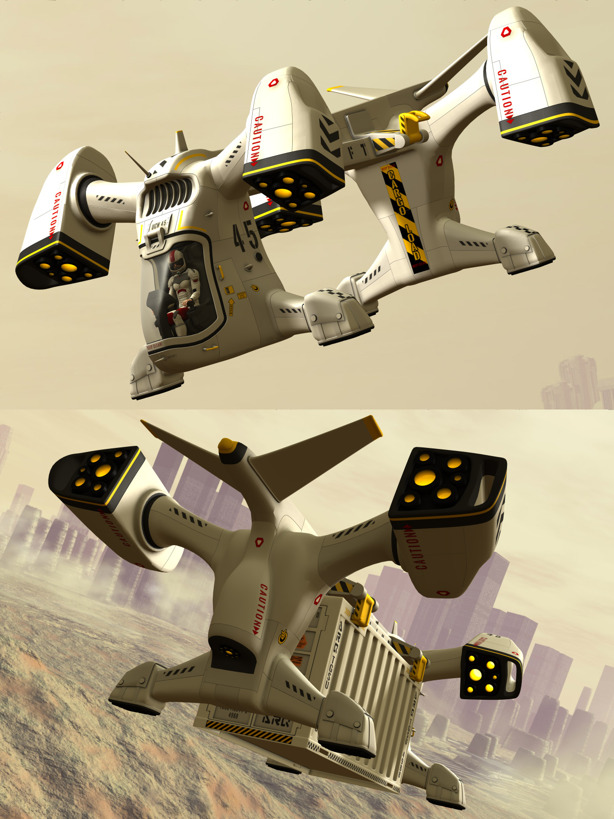 Cargo Drop Ship by N/A