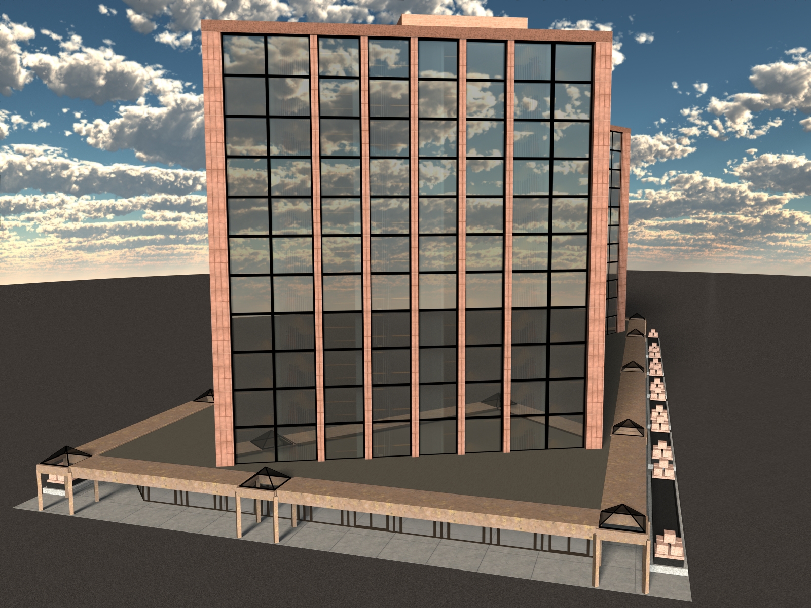 West Coast: Office Building 02 for Poser 7+ by N/A