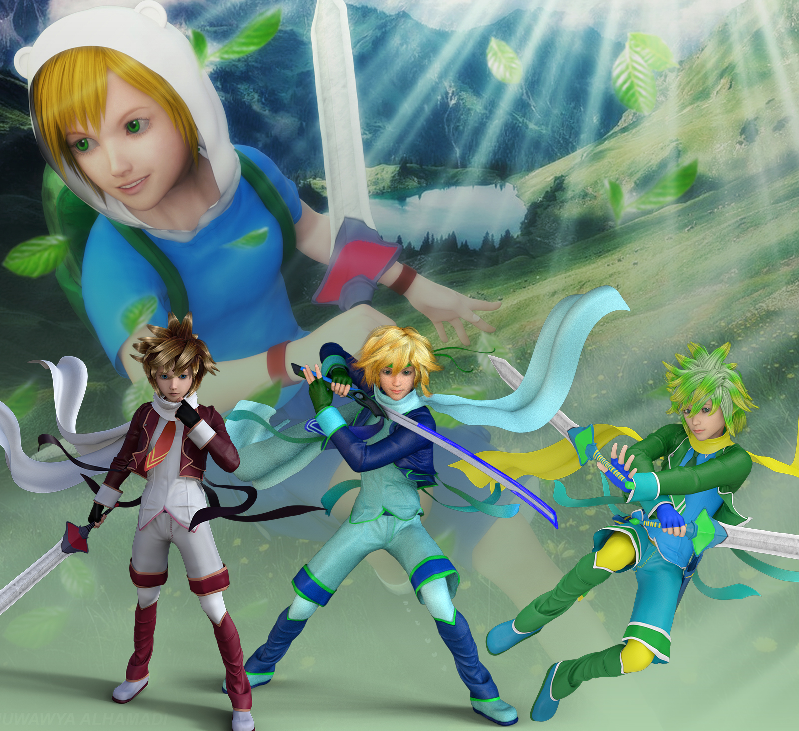 Fantasy Anime Poses VIII by N/A