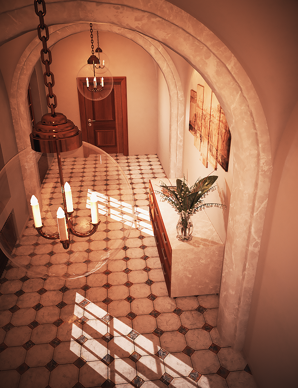 Roman Hallway Kit by N/A