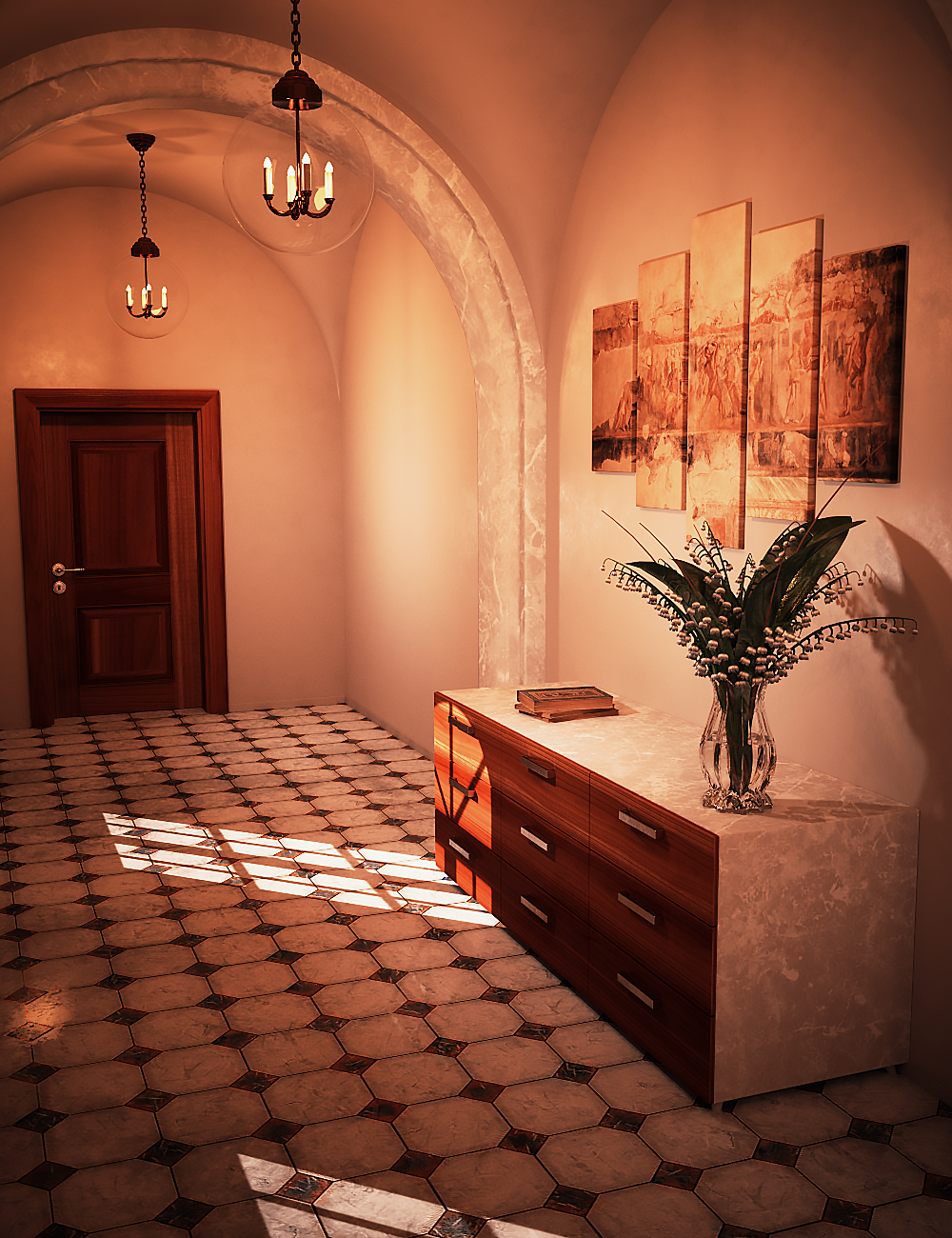 Roman Hallway Kit by N/A