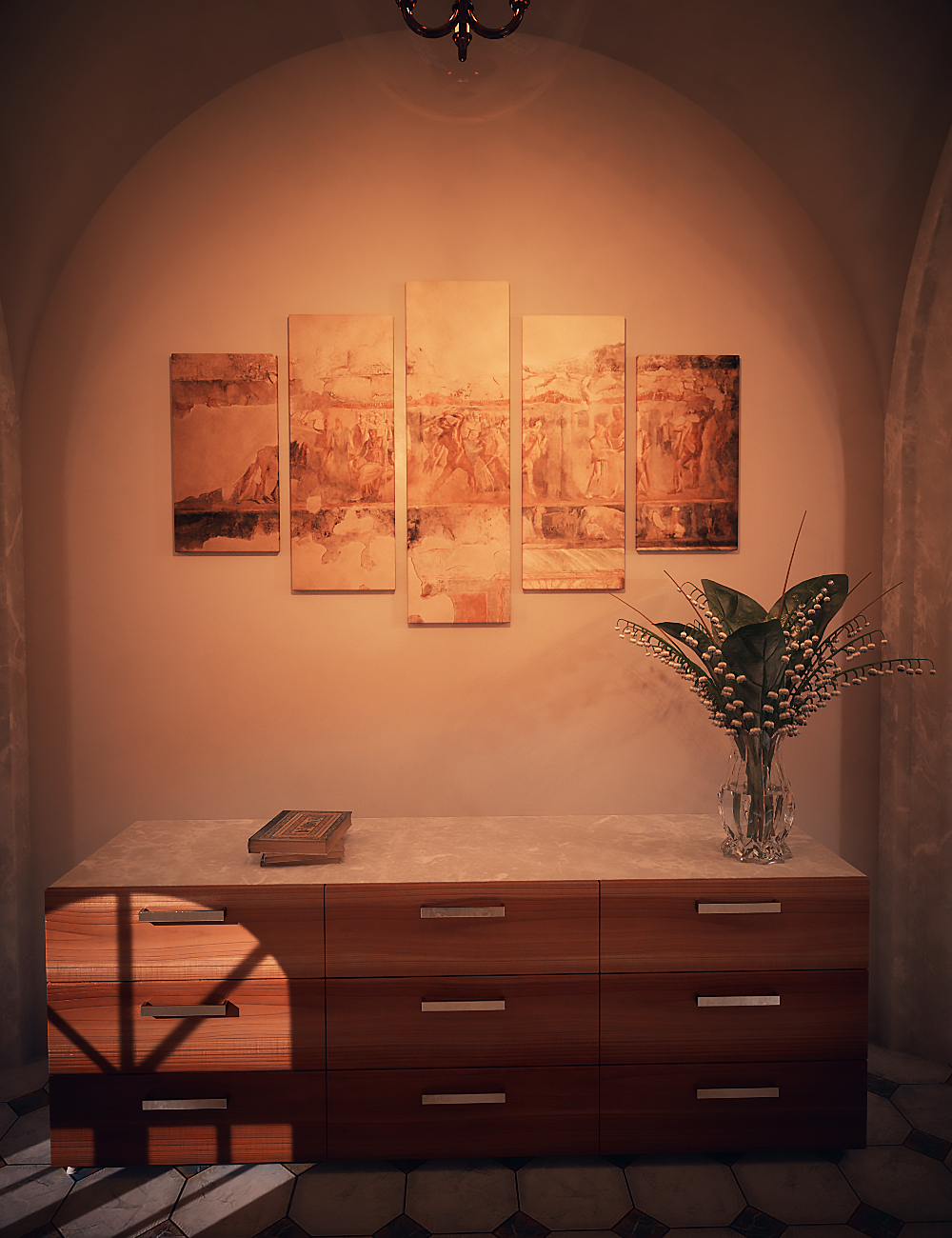 Roman Hallway Kit by N/A