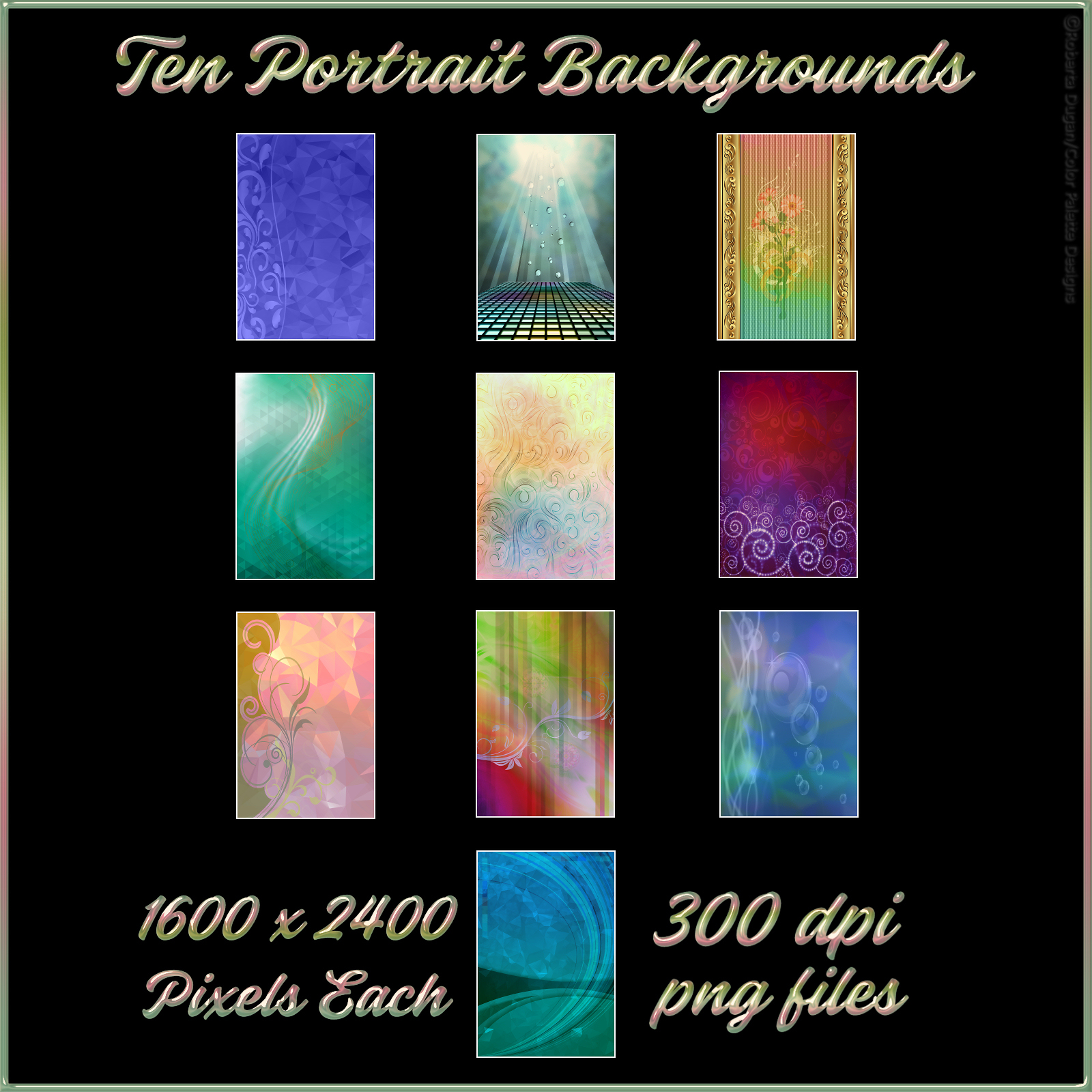 Gradient Abstractions Background Pack by N/A