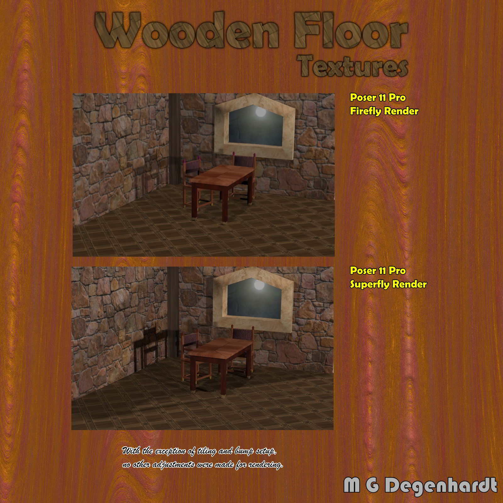 Wooden Floor Textures by N/A