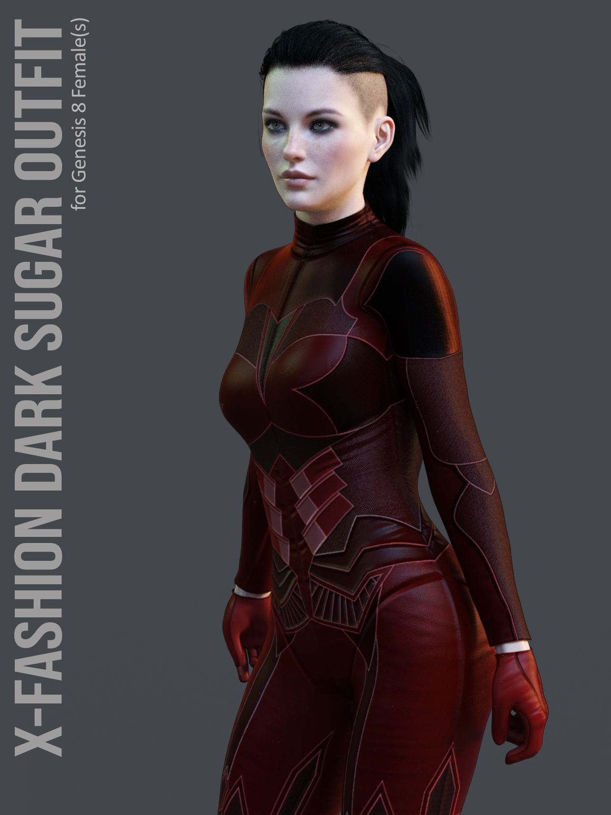 X-Fashion Dark Sugar for Genesis 8 Females by N/A
