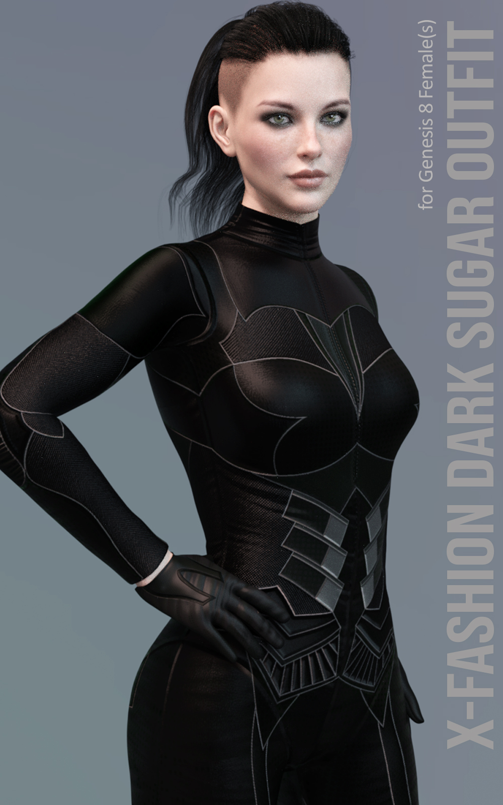 X-Fashion Dark Sugar for Genesis 8 Females by N/A