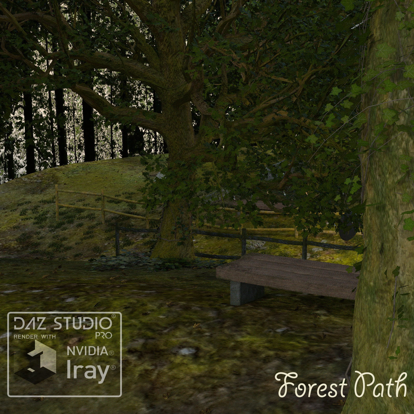 Forest Path by N/A