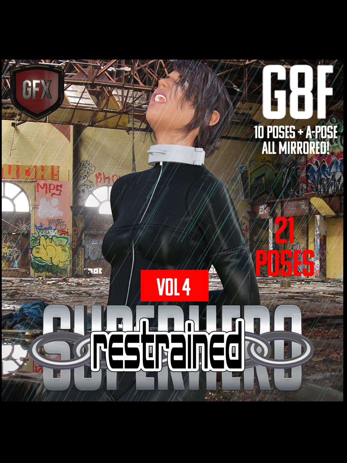 SuperHero Restrained Bundle for G8F by N/A