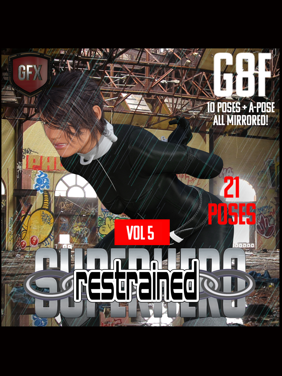 SuperHero Restrained Bundle for G8F by N/A