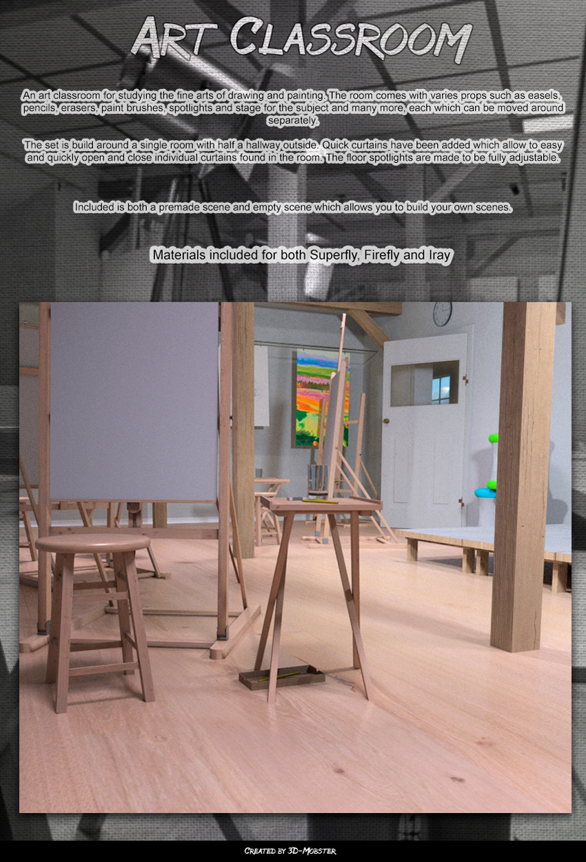 Art classroom by N/A