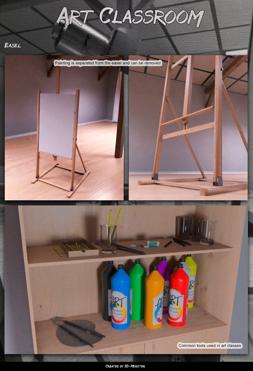 Art classroom by N/A
