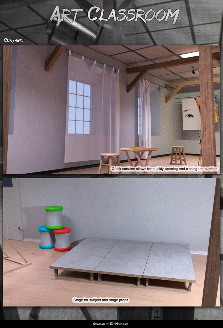 Art classroom by N/A