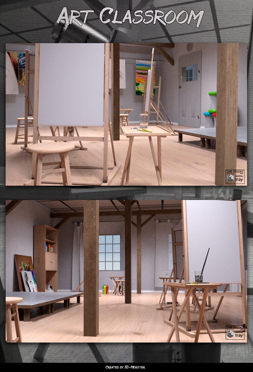 Art classroom by N/A
