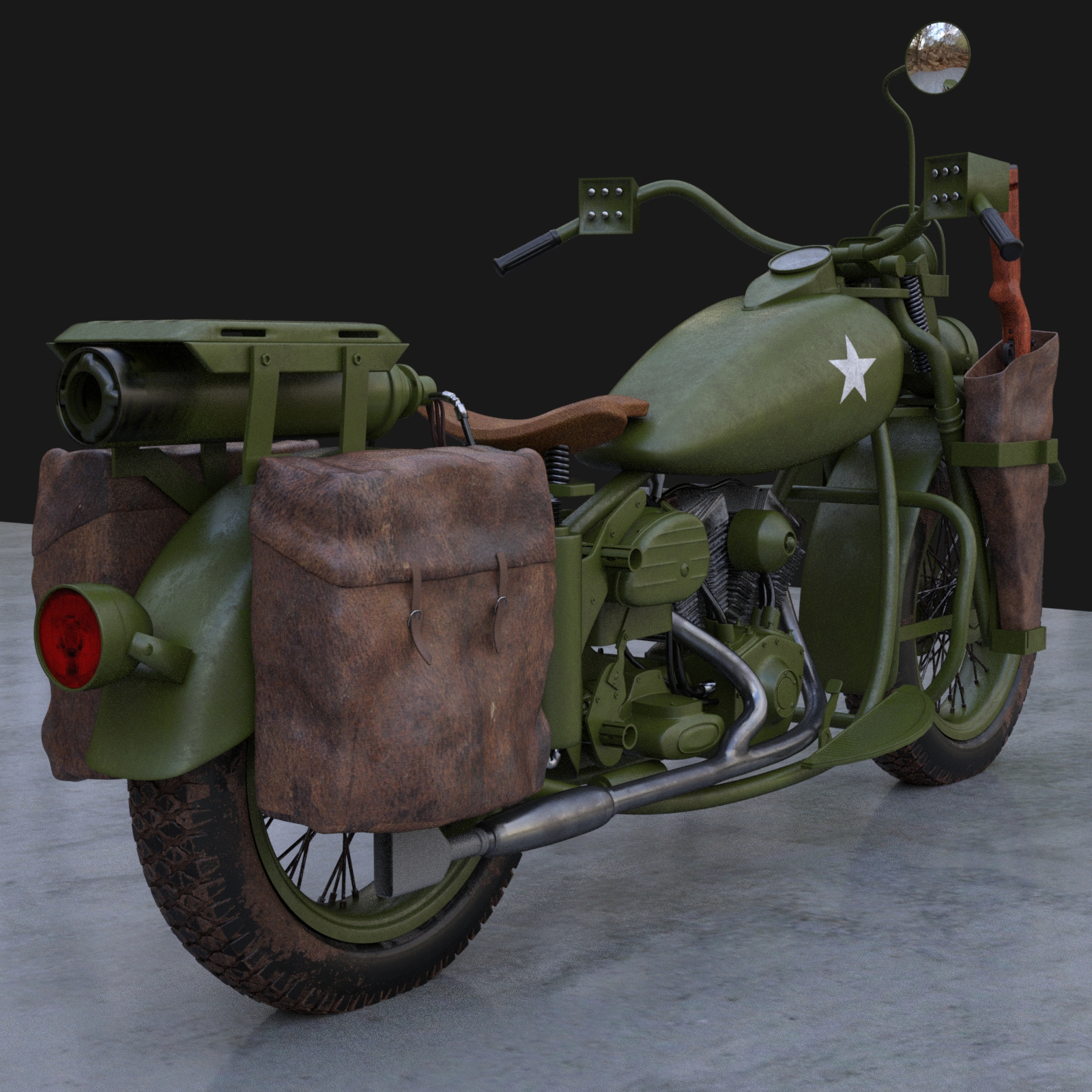 WWII Hero Motorcycle by N/A