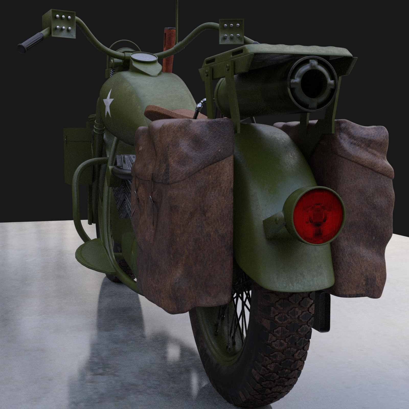 WWII Hero Motorcycle by N/A