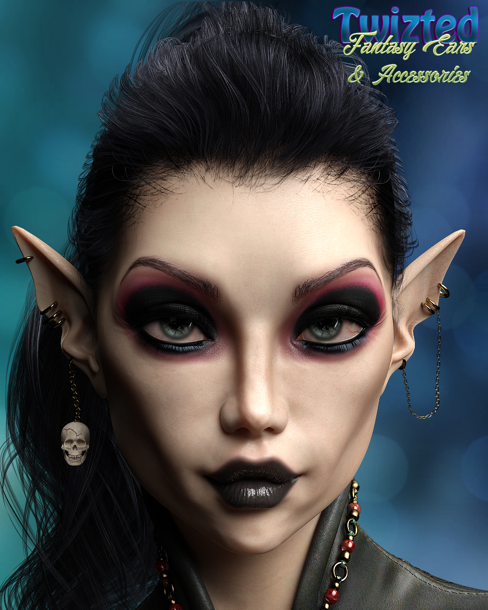 Twizted Fantasy Ears & Accessories for Genesis 8 Female by N/A