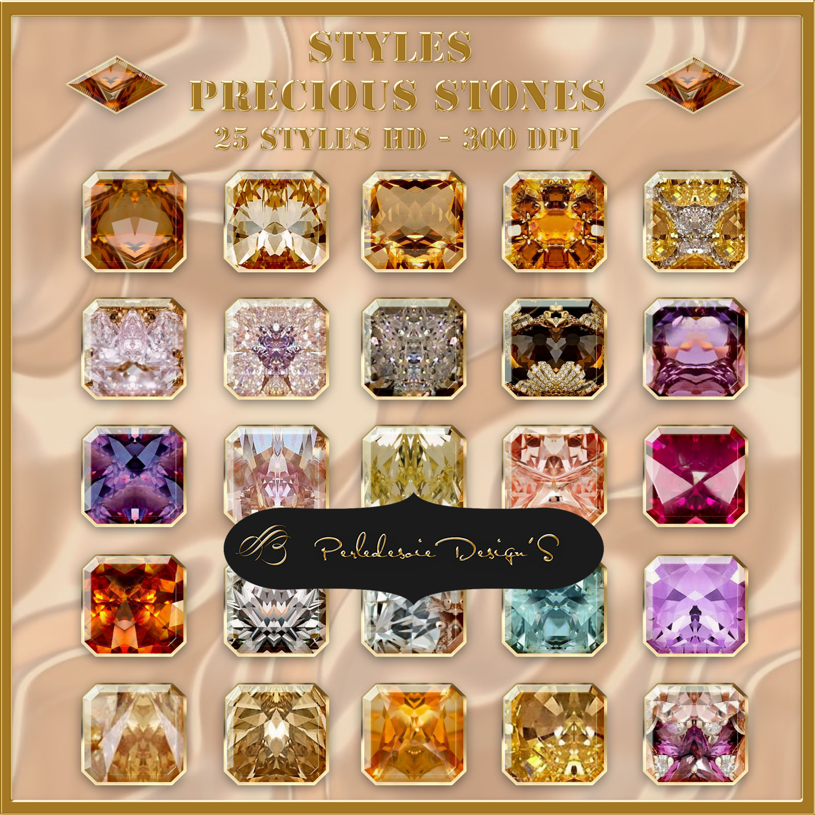 Styles Precious Stones by N/A