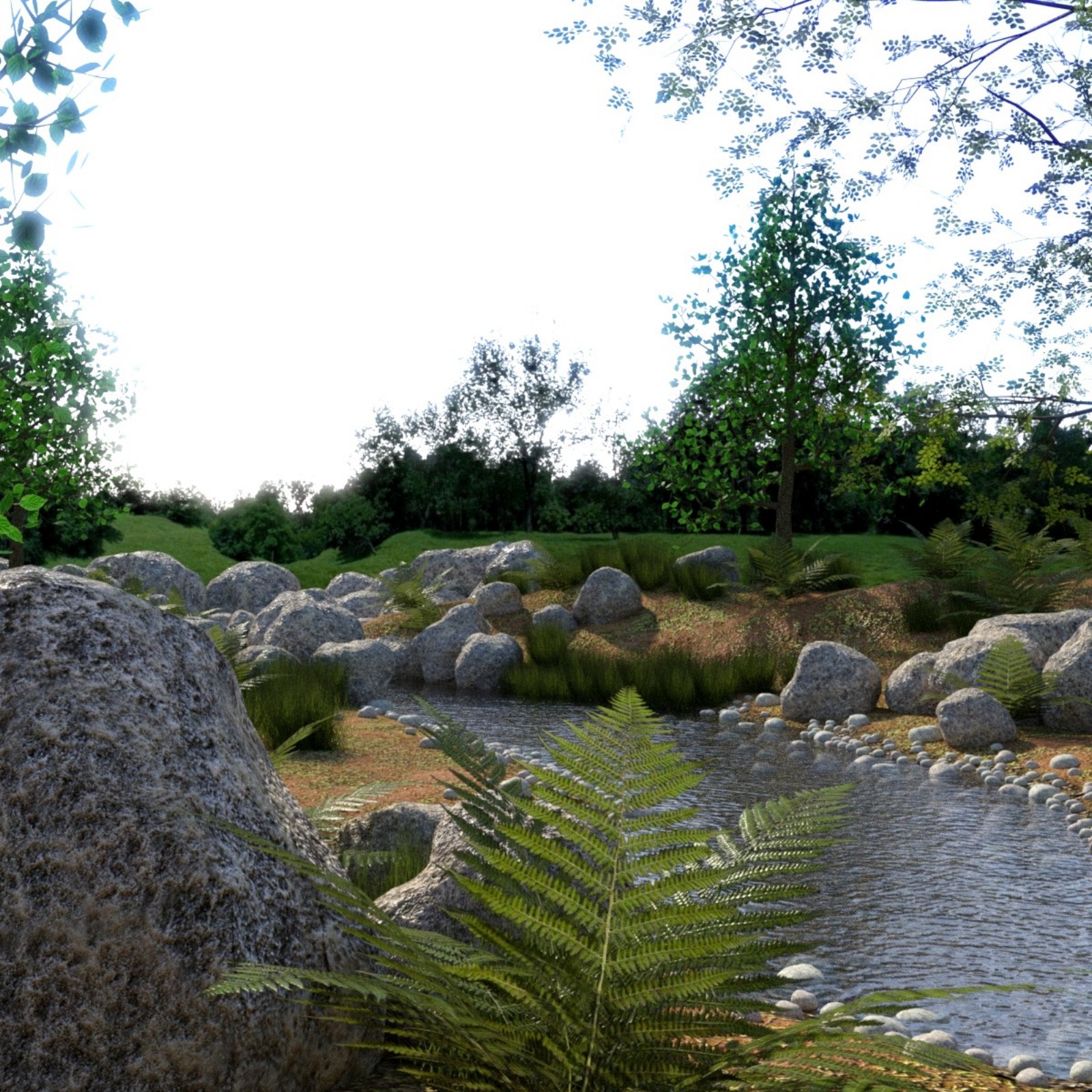 Valley of the creek DAZ by N/A